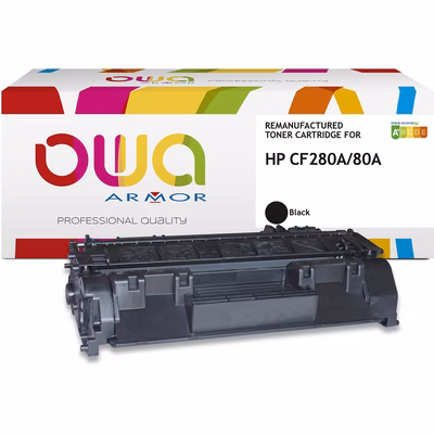 Immagine di Toner Laser rigenerato OWA HP CF280A nero