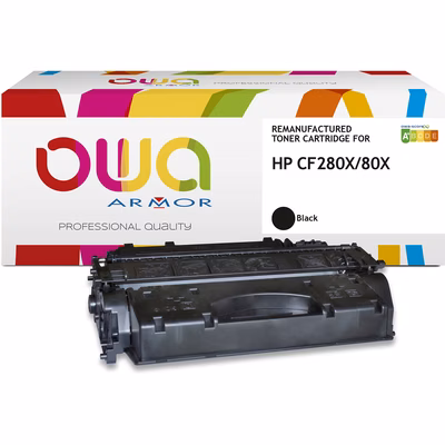 Immagine di Toner Laser rigenerato OWA HP CF280X nero