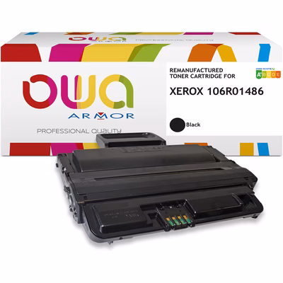 Immagine di Toner Laser rigenerato OWA XEROX 106R01486 nero