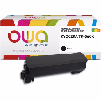 Immagine di Toner Laser rigenerato OWA KYOCERA TK-560K nero