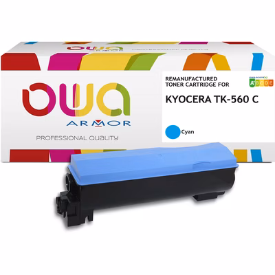 Immagine di Toner Laser rigenerato OWA KYOCERA TK-560C ci
