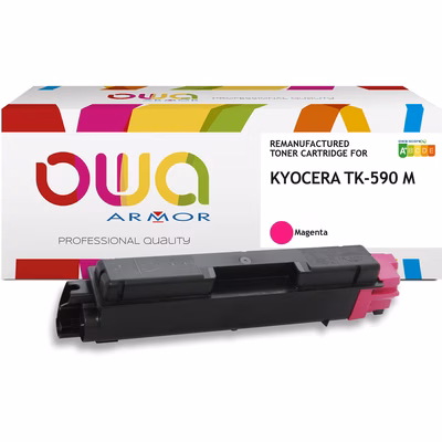 Immagine di Toner Laser rigenerato OWA KYOCERA TK-590M magenta