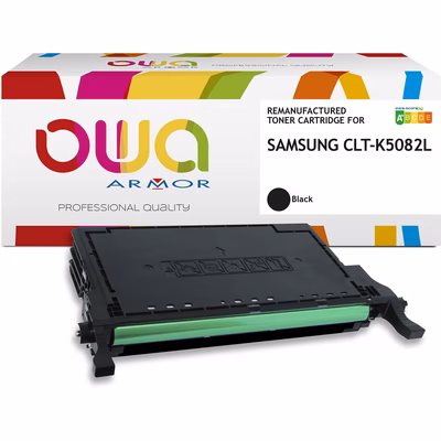 Immagine di Toner Laser rigenerato OWA SAMSUNG CLT-K5082L nero