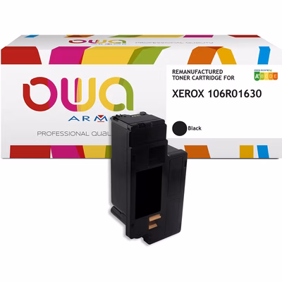Immagine di Toner Laser rigenerato OWA XEROX 106R01630 nero