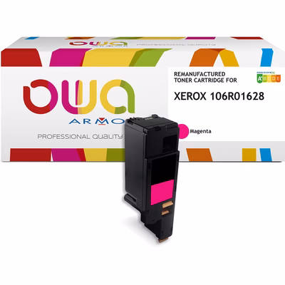 Immagine di Toner Laser rigenerato OWA XEROX 106R01628 magenta