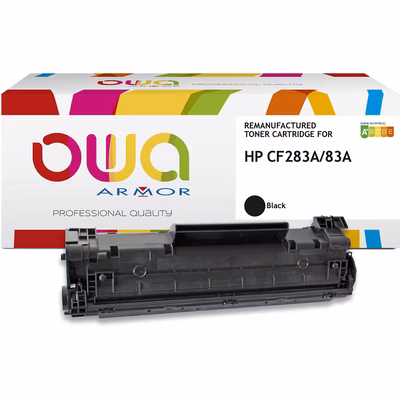 Immagine di Toner Laser rigenerato OWA HP CF283A nero