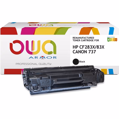 Immagine di Toner Laser rigenerato OWA HP CF283X nero