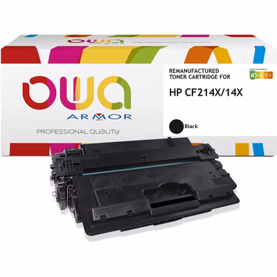 Immagine di Toner Laser rigenerato OWA HP CF214X nero