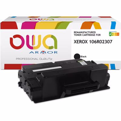 Immagine di Toner Laser rigenerato OWA XEROX 106R02307 nero