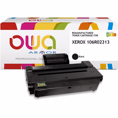 Immagine di Toner Laser rigenerato OWA XEROX 106R02313 nero