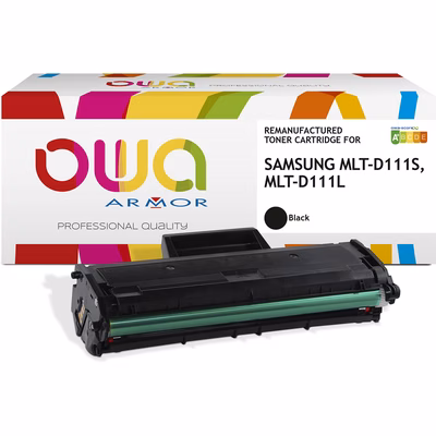 Immagine di Toner Laser rigen. OWA SAMSUNG MLT-D111S/ELS nero