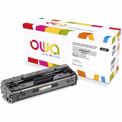 Immagine di Toner Laser rigenerato OWA HP C4092A nero