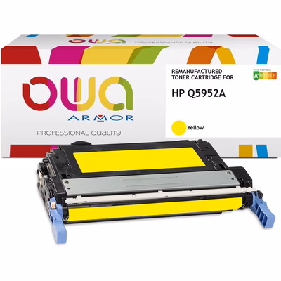 Immagine di Toner Laser rigenerato OWA HP Q5952A giallo