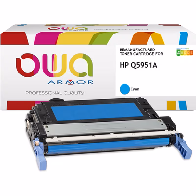 Immagine di Toner Laser rigenerato OWA HP Q5951A ciano