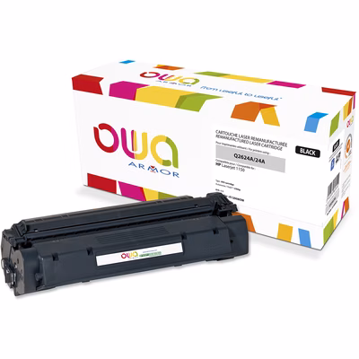 Immagine di Toner Laser rigenerato OWA HP Q2624A nero