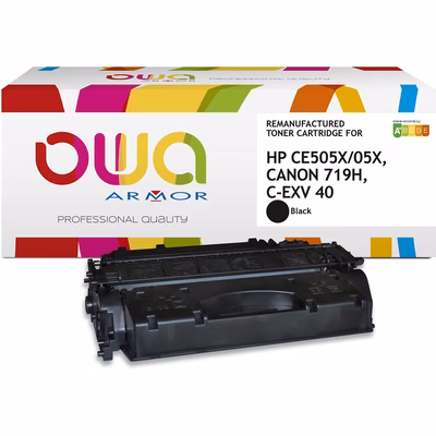 Immagine di Toner Laser rigenerato OWA HP CE505X nero