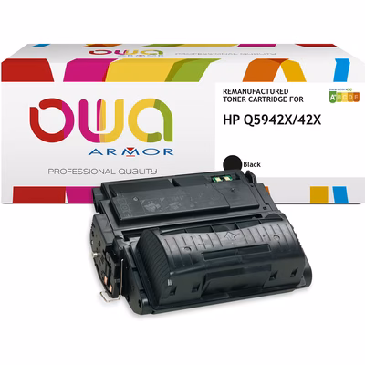 Immagine di Toner Laser rigenerato OWA HP Q5942X nero