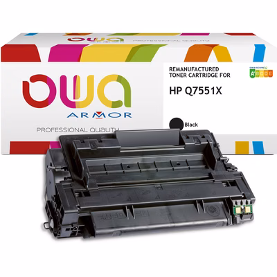 Immagine di Toner Laser rigenerato OWA HP Q7551X nero