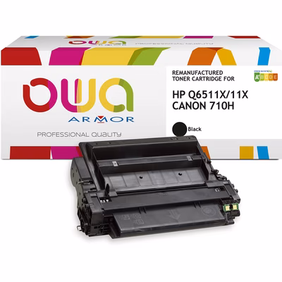 Immagine di Toner Laser rigenerato OWA HP Q6511X nero
