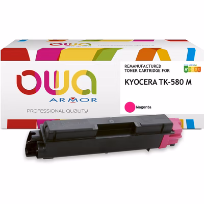 Immagine di Toner Laser rigenerato OWA KYOCERA TK-580M magenta