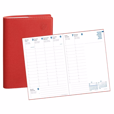Immagine di Agenda Quo Vadis Equology Ministro 16x24 rosso