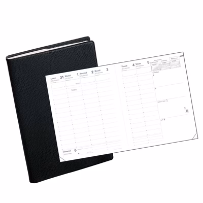 Immagine di Agenda Quo Vadis Impala Presidente 21x27 nero