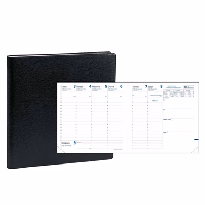 Immagine di Agenda Impala Esecutivo 16x16 nero