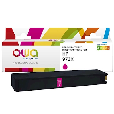 Immagine di Inkjet rigenerato OWA HP F6T82AE magenta