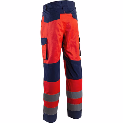 Immagine di Pantaloni COVERGUARD HIBANA II colore rosso/blu taglia S