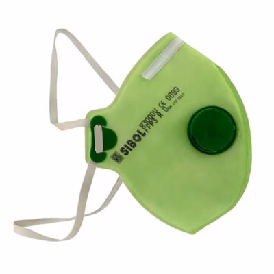 Immagine di Semimaschera SIBOL FFP3 R3000 P3DV con valvola