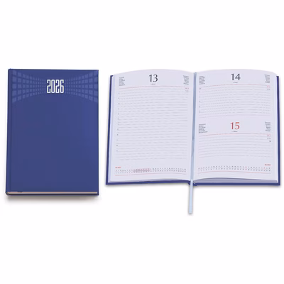 Immagine di Agenda Matra giornaliera f.to 11x17 blu royal 20+