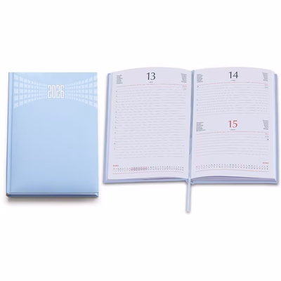 Immagine di Agenda Matra giornaliera f.to 11x17 celeste 20+