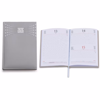 Immagine di Agenda Matra giornaliera f.to 11x17 grigio 20+