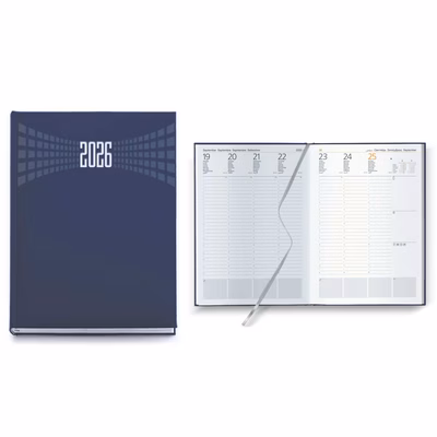 Immagine di Agenda maxi settimanale f.to 21x29,7 blu
