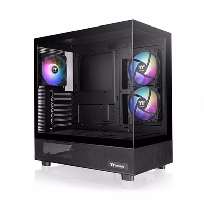 Immagine di Cabinet midi-tower Nero THERMALTAKE CA-1Y7-00M1WN-01 CA-1Y7-00M1WN-0