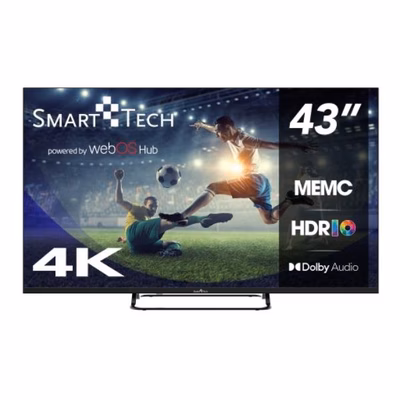 Immagine di Tv 43" 4K (3840x2160) SMART TECH 43 UHD T2/H2/C Smart WebOS 43UW02V