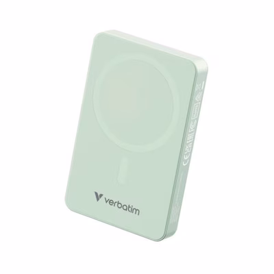 Immagine di Power bank VERBATIM POWER BANK 10000MAH MAGNETICO GREEN 32228