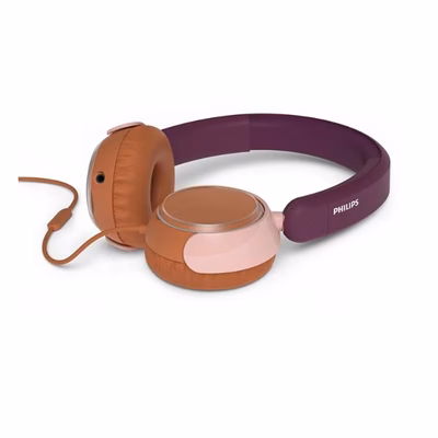 Immagine di Cuffie con filo Viola PHILIPS CUFFIE ON EAR CABLATA PER BAMBINI VIOLA/MAGENTA TAK2000MP/00