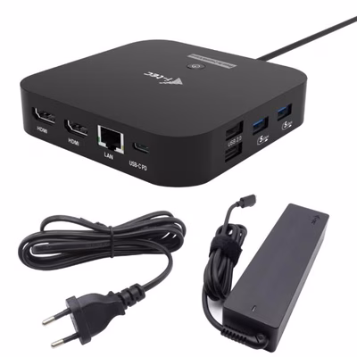 Immagine di USB-C dual HDMI docking pd 100w