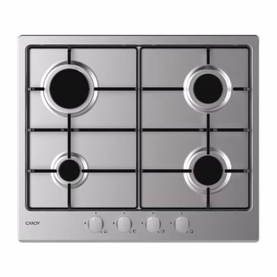 Immagine di Piano cottura gas acciaio inox Grigio CANDY CHW6BRX 33801973