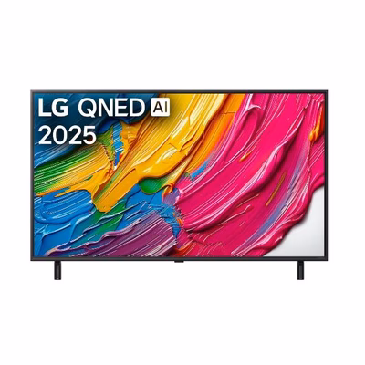 Immagine di Tv 50" 4K (3840x2160) LG ELECTRONICS 50 QNED 80A 4K UHD WEBOS25 PIEDINI LATERALI 50QNED80A6A.API
