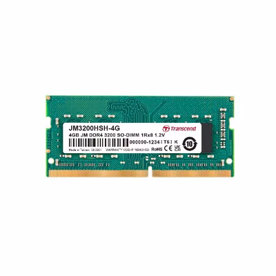 Immagine di Modulo di memoria so-dimm 4GB ddr4 tft 3.200 mhz TRANSCEND JM3200HSH-4G