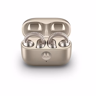 Immagine di Auricolari senza filo si bluetooth Beige MOTOROLA MOTO BUDS LOOP SWAROVSKI PG38C07172