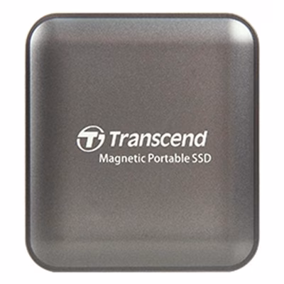 Immagine di Ssd esterni 2000GB USB-C TRANSCEND TS2TESD420C - SSD Esterno MagSafe da 2TB Grigio Ac TS2TESD420C
