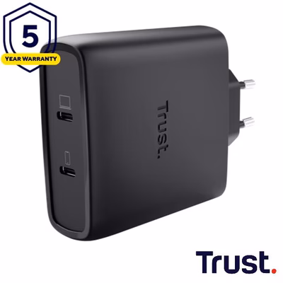 Immagine di Maxo 100w 2p USB-C gan charger blk