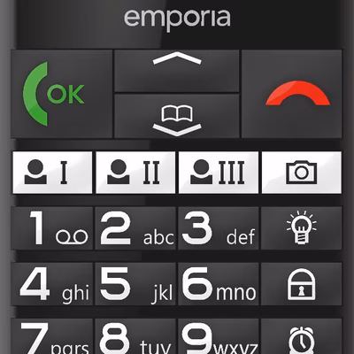 Immagine di Smartphone EMPORIA V76.LTE.V3.BK
