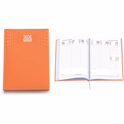 Immagine di Agenda Matra settimanale f.to 17x24 arancione 30+