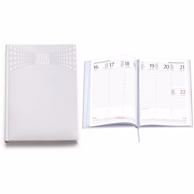 Immagine di Agenda Matra settimanale f.to 17x24 bianco 30+