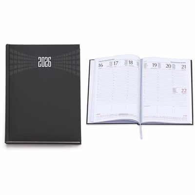 Immagine di Agenda Matra settimanale f.to 17x24 nero