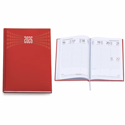Immagine di Agenda Matra settimanale f.to 17x24 rosso